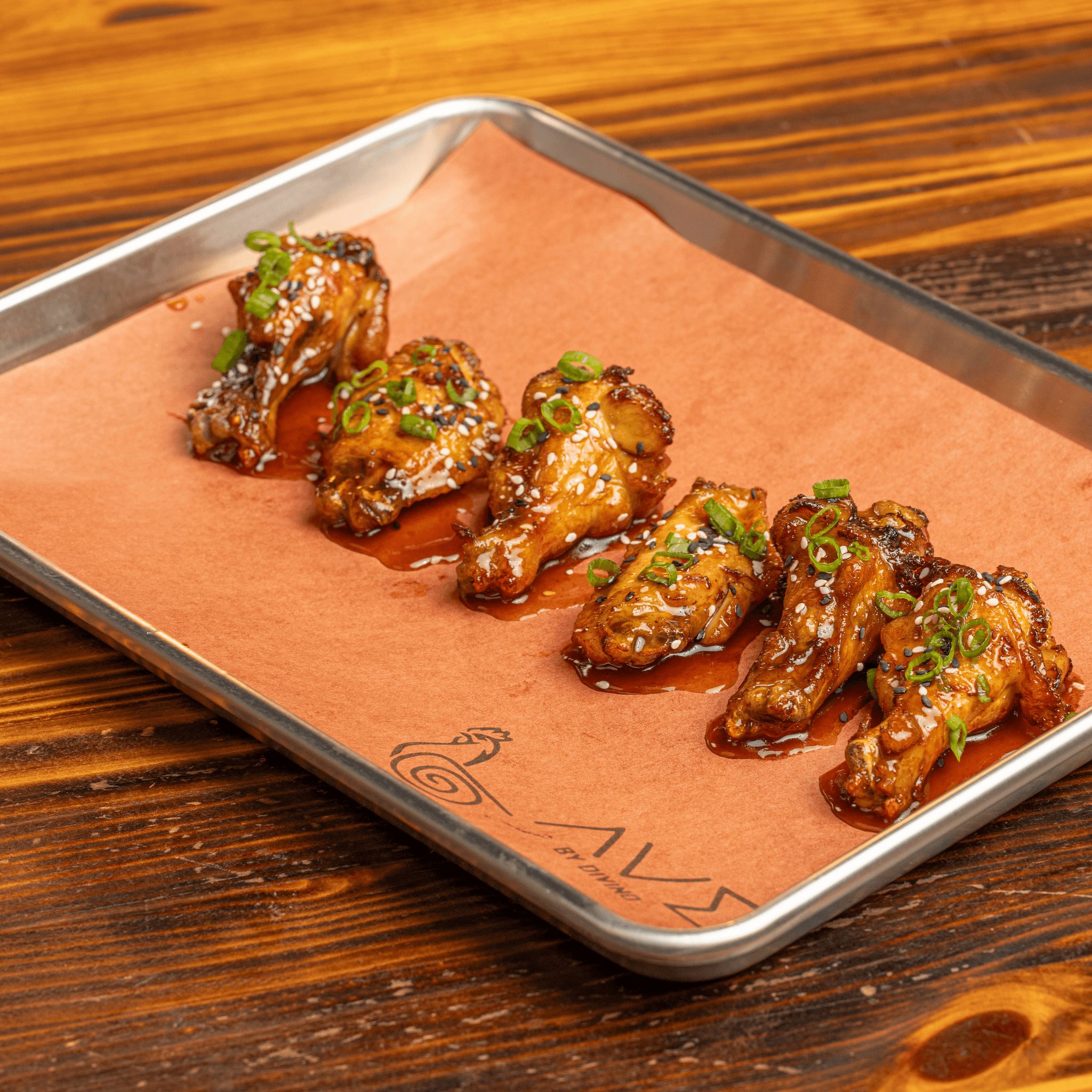 Chicken wings chifero (6 pieces).