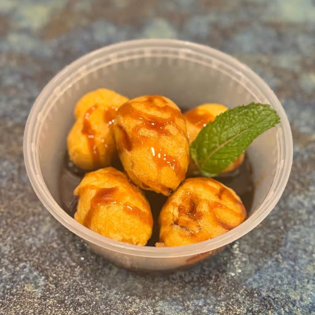 Picarones bites.