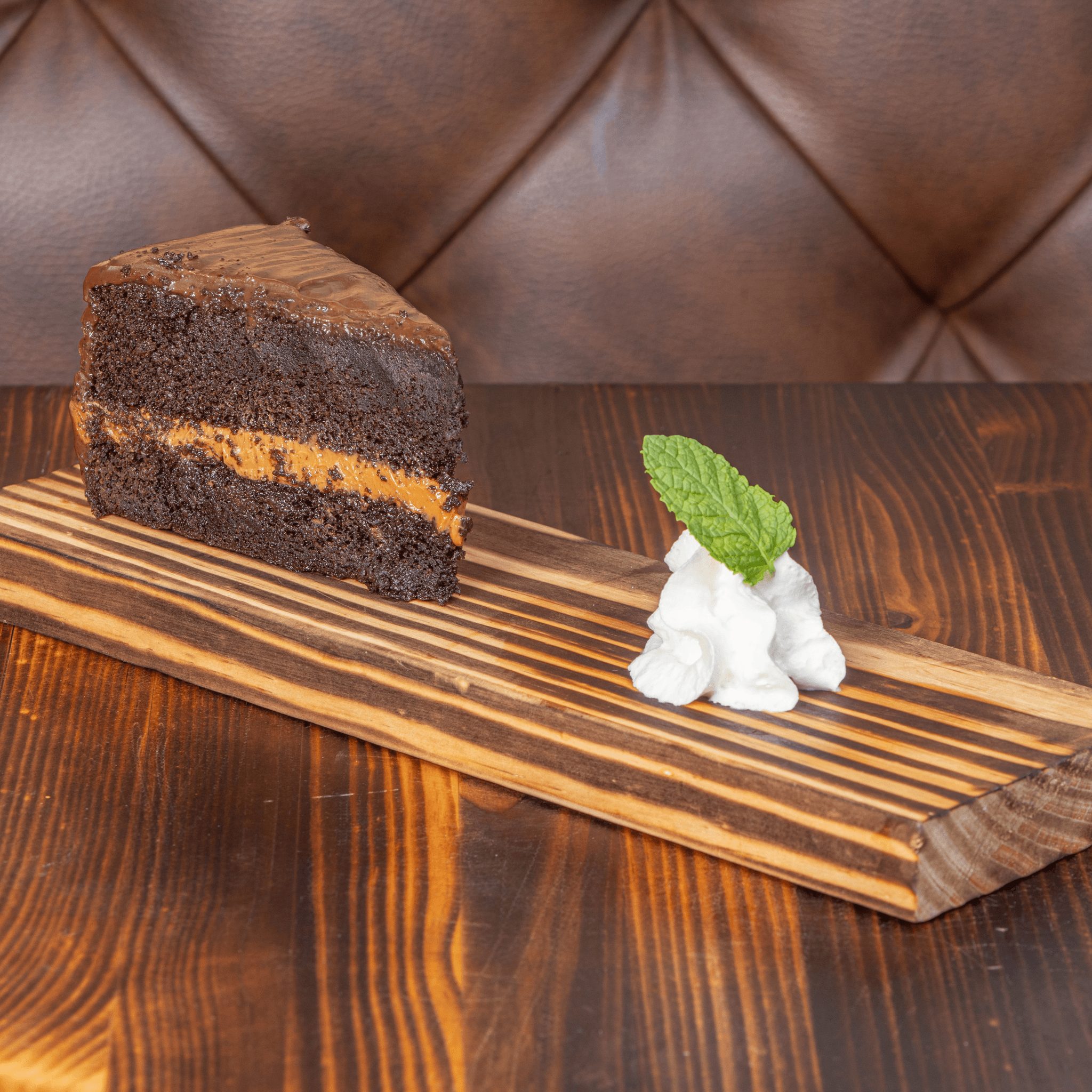 Torta de chocolate.