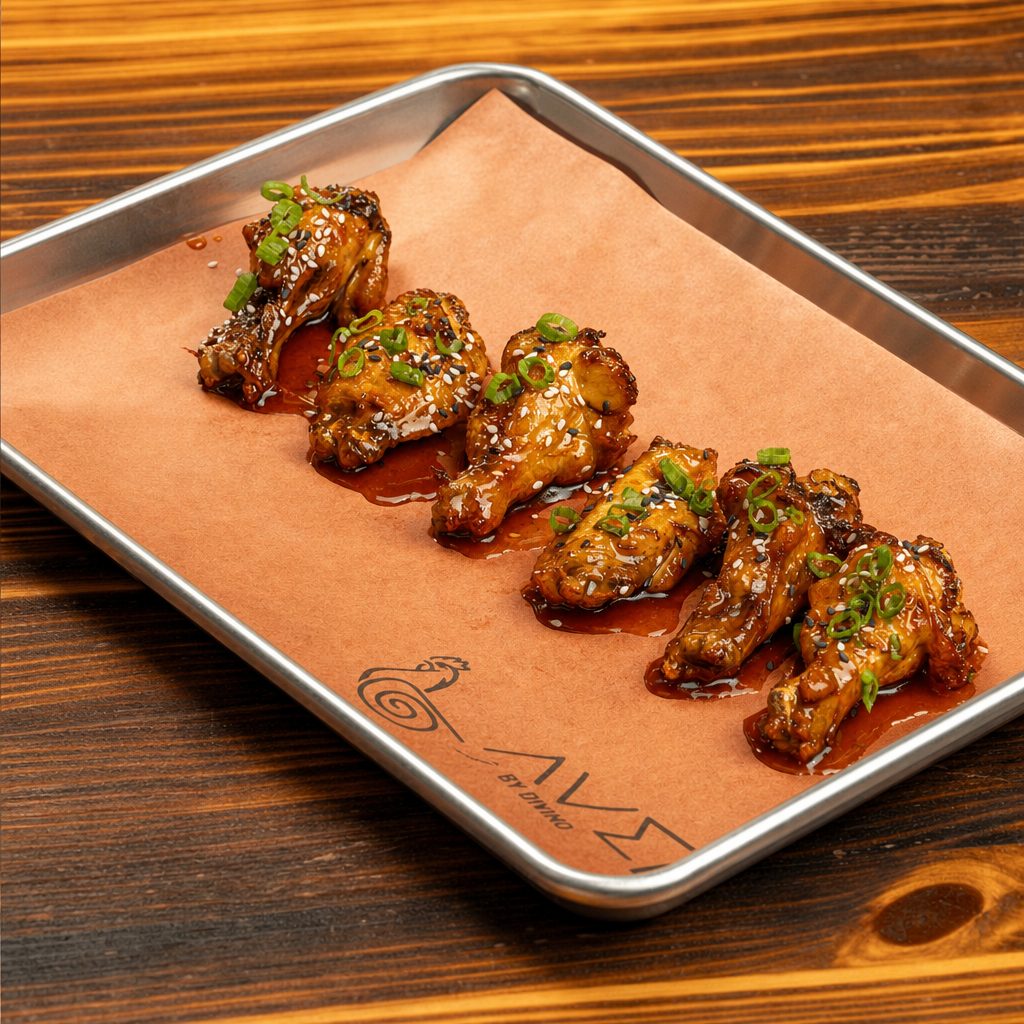 Chicken wings chifero (6 pieces).