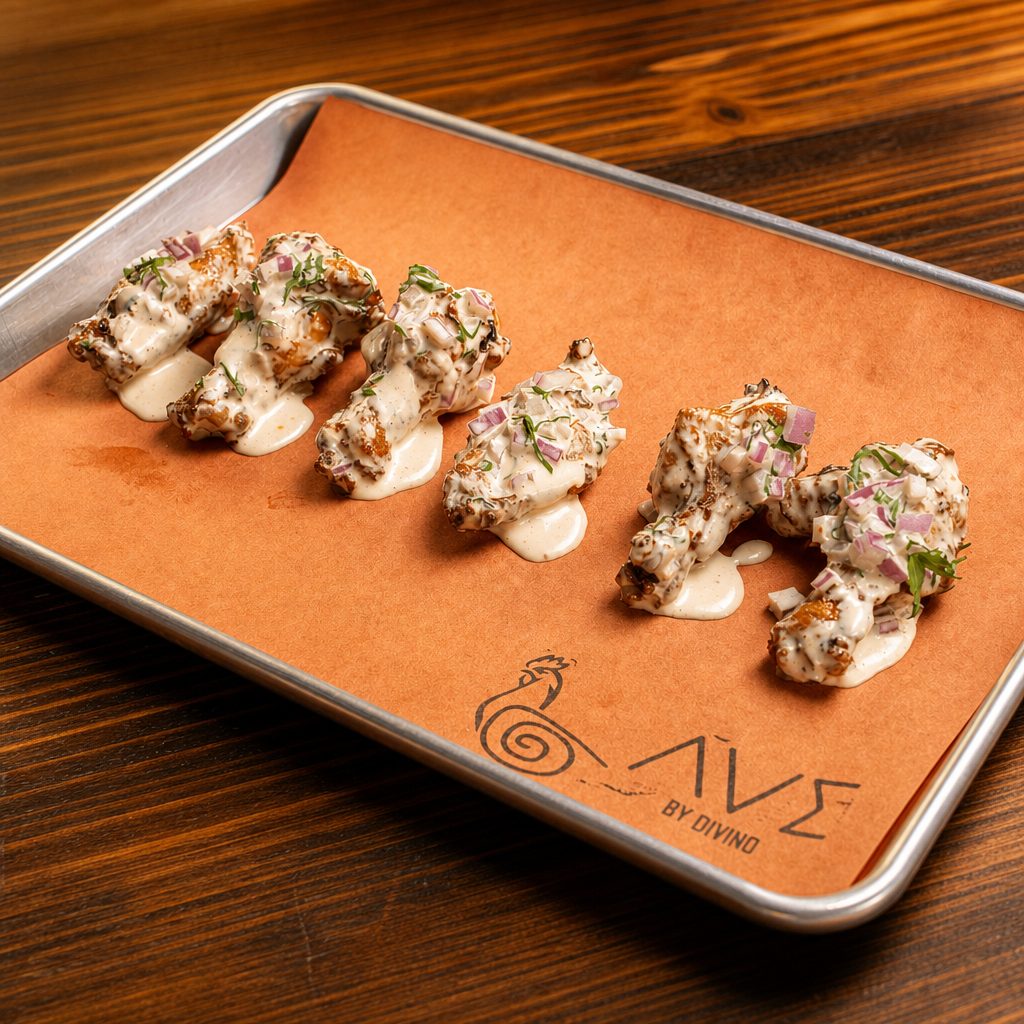 Chicken acevichado (6 pieces).