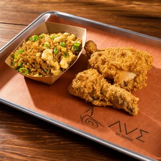 Fried rice with chicken